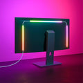 Monitor LED Backlights, RGB Screen Desk Light PC, Computer Light Bar Behind Monitor, LEDs for Desk Gaming, USB Port, LED Strip Lights that Sync with Screen Color or Music(24 inches)