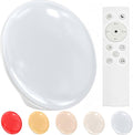 670nm Red Light Therapy Sleep Device & 10,000 Lux Sun Lamp – Dual Function Sleep Aid and Sunlight Lamp, Red Night Light Lamp to Support Deep Relaxation and Improve Sleeping for Adult & Kid Bedroom