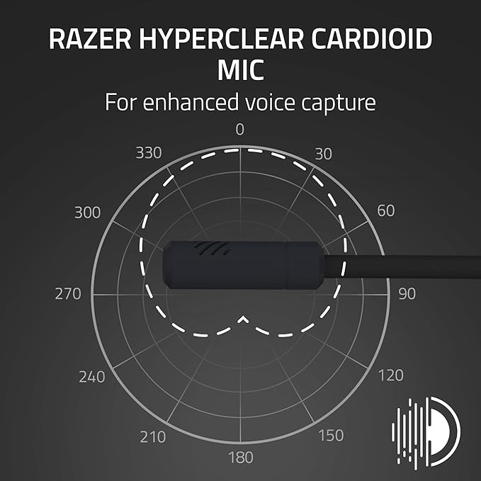 Razer Kraken Kitty V3 X Wired Gaming Headset: Kitty Ears - HyperClear Cardioid Mic - 40 mm Drivers - 7.1 Surround Sound - Comfy Ear Cushions - Cross-Platform via 3.5mm PC, PS5, Xbox, Switch 2 - Black