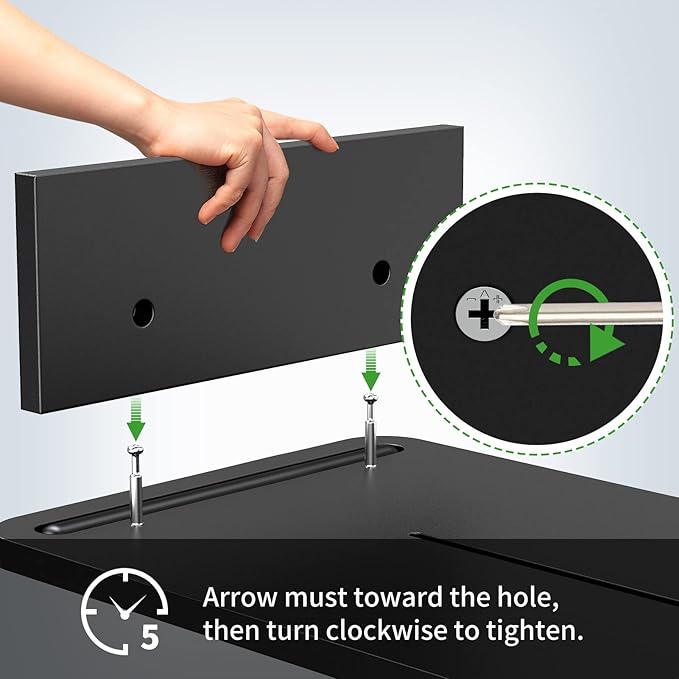 Zimilar Dual Monitor Stand Riser – Wood