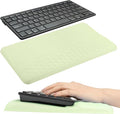 Keyboard Wrist Rest with Ergonomic Height - Computer Keyboard Stand & Soft Cushioned Pad for Wrist - Non-Slip Typing Support for Office, Gaming & Home(Green)