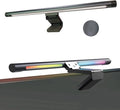 Monitor Light Bar RGB Backlight, Computer Light Bar with Color Temperature Brightness Stepless Dimming, USB Monitor Lamp with Remote Control, No Glare Computer Lamp for Game/Work/Office