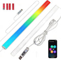 12-Inch Monitor Mount RGB Light Bar, 16 Million Colors Full Spectrum, 2 Controls (Button/App), USB-Powered Plug-and-Play Gaming Desk Light – for Gamers, Streamers, Designers, Enthusiasts