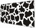 Large Mouse Pad 36 x 24 Desk Mat Gaming Mousepad Cow Print Oversized Desk Pad Huge Giant 4XL Computer Mat for Girl Women Work