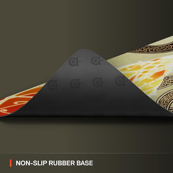 SteelSeries QcK Gaming Mousepad — CS2 Dragon Lore — XXL Dimensions — Sized to Cover Desks — Peak Tracking and Stability — for FPS, Action, RPG Gaming Genres