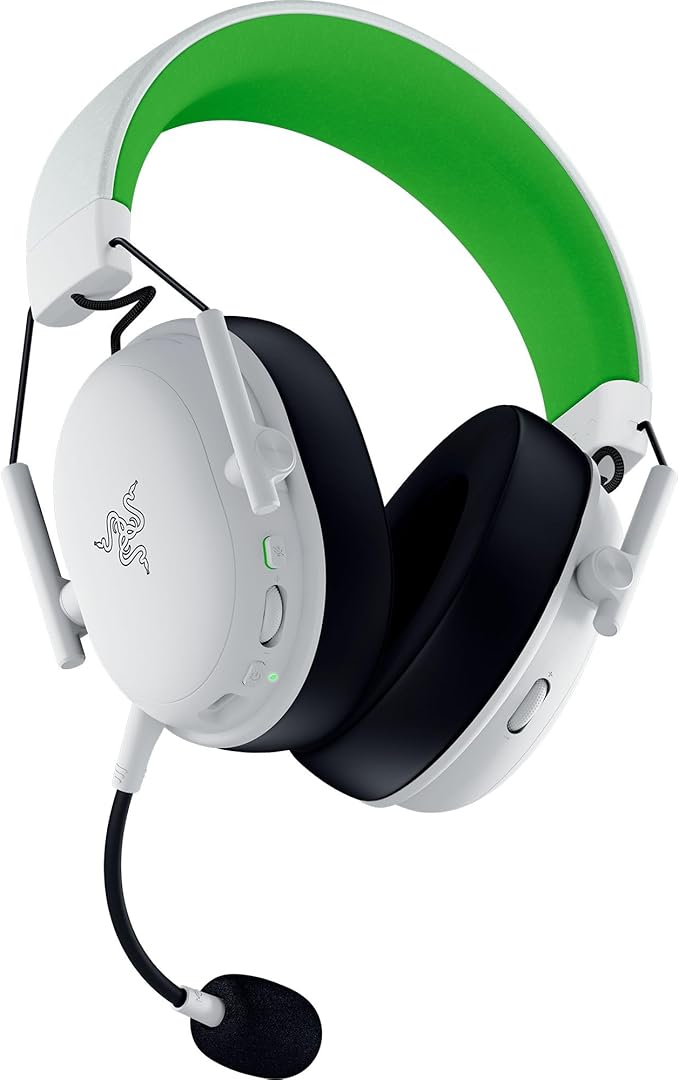Razer BlackShark V3 X HyperSpeed Wireless Gaming Headset for Xbox: 50mm Drivers - Cardioid Mic - 2.4 GHz, Bluetooth - Works with PC, Mac, Nintendo Switch, Smartphone - Long Battery Life - White
