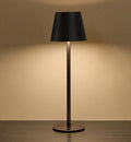 Cordless Table Lamp, Portable Battery Operated Lamp with 3 Color Temps and Stepless Dimming, Rechargeable Table Lamp for Dinner, Desk, Cafe, Outdoor (Black)
