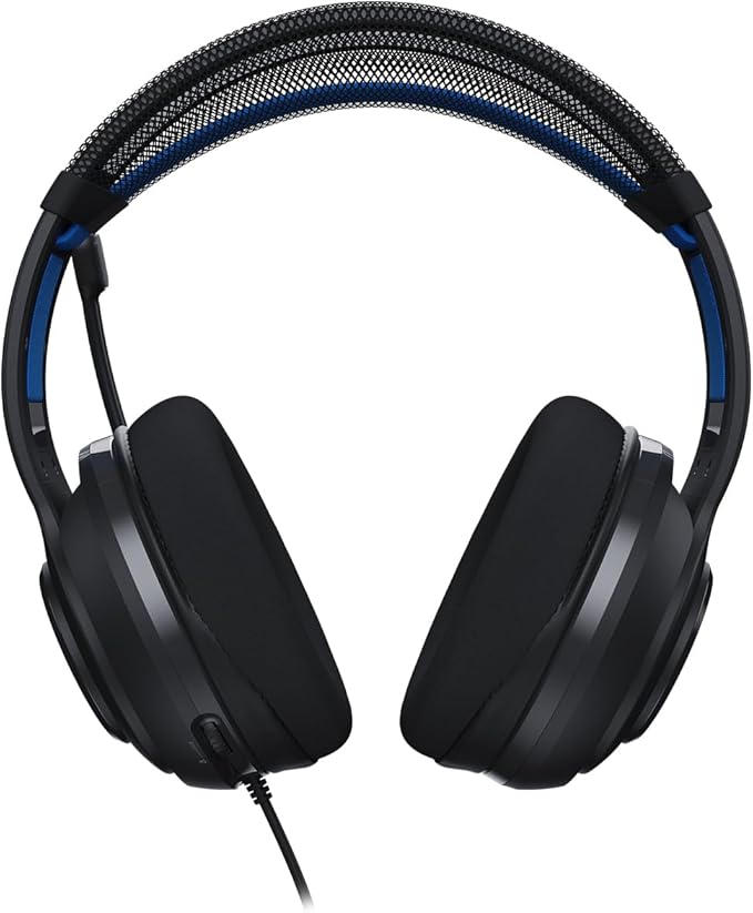 Turtle Beach Atlas 200 Wired Gaming Headset Officially Licensed for PlayStation, PS5, PS4-50mm Nanoclear Drivers, Flip-to-Mute Mic, Memory Foam Cushions, Floating Headband - Black