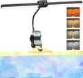Rechargeable Clip-on Easel Light for Painting, 64 LEDs 4 Color Modes 3 Brightness, Eye-Care Desk Lamp Cordless Easel Lamp for Artists Drawing Art Studio, Memory Function & Touch Control
