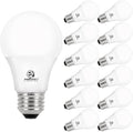 Energetic A19 LED Bulb 60W Equivalent, 5000K Daylight LED Light Bulbs, E26 Standard Base, 760LM, Non-Dimmable, ETL Listed, 12 Packs