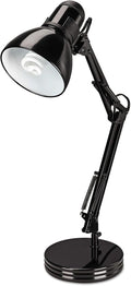 Alera ALE Architect Desk Lamp, Adjustable Arm, 22" High, Black
