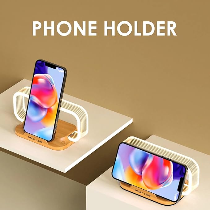 Bedside Table Lamp Wireless Charger, Touch Nightstand Lamp with USB Port Desk Lamp with Modern LED Light Dimmable for Bedroom, Living Room, Office, 3 Way Touch Control Stepless Dimming