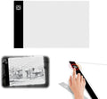 USB Light Box for Tracing, A3 A4 A5 LED Light Pad with Eye-Care & Anti-Flicker, Ultra-Thin Portable Tracing Light Board for Artists, Drawing, Crafts