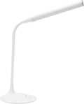 DAC LED Desk Lamp, Eye Care Table Lamp, 360 Degree Flexible Gooseneck, Continuously Dimmable, 3 Color Modes, Touch-Sensitive Control Panel, 40-Minute Auto Shut-Off Timer, White, 6W