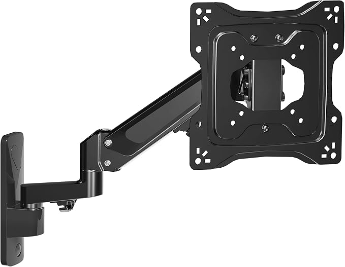 VIVO Premium Aluminum Single TV Wall Mount for 23 to 43 inch Screens, Adjustable Arm, Fits up to VESA 200x200, MOUNT-G200B