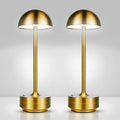 2 Pack Cordless Table Lamp Rechargeable - LED Table Lights Outdoor - 5000mAh Battery Operated Portable Touch Dimmable Lamps for Patio Restaurant Dining Room