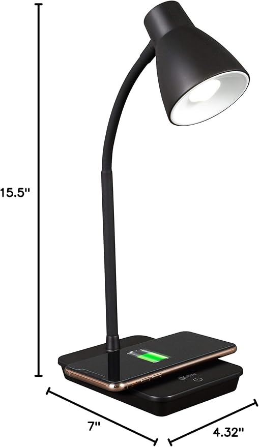 Ottlite Infuse LED Desk Lamp with Wireless Charging