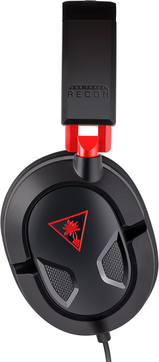 Turtle Beach Recon 50 Wired Gaming Headset - PC, Mac, PS4, PS5, Xbox Series X|S & Xbox One, & Mobile/Tablet with 3.5mm Removable Mic, 40mm Speakers, & In-line Controls – Black