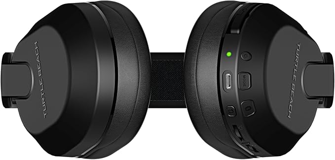 Turtle Beach Stealth 500 Wireless Amplified Gaming Headset for PS5, PS4, PC, & Mobile – 40-Hr Battery, Bluetooth, Memory Foam Cushions, Flip-to-Mute Mic, EQ Presets, Companion App – Black