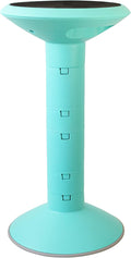Storex Active Tilt Stool – Ergonomic Seating for Flexible Office Space and Standing Desks, Adjustable 12-24 Inch Height, Teal (00325A01C)