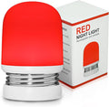 Red Night Light - 670nm Red Light Sleep Lamp for Bedside Sleep - Rechargeable Night Lamp for Bedroom - No Blue Light Lamp - Portable Rechargeable Night Lamp for Sleep, Relaxation, Yoga, Travel