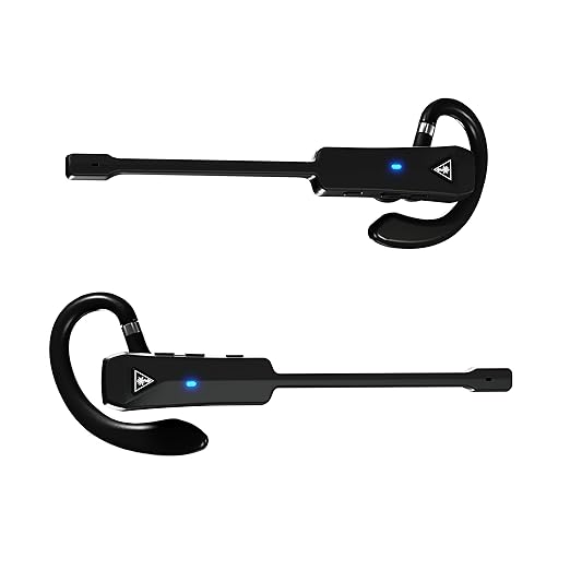 Turtle Beach Recon Air Wireless Gaming Chat Communicator for PS5, PS4, iOS, Android, Windows 10 & 11 PCs, & Bluetooth Mobile Devices with Noise - Cancelling Mic – Black