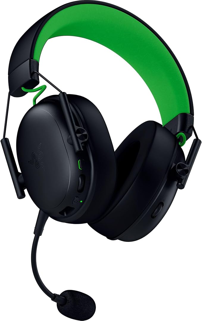 Razer BlackShark V3 X HyperSpeed Wireless Gaming Headset for Xbox: 50mm Drivers - Cardioid Mic - 2.4 GHz, Bluetooth, USB - Works with PC, Mac, PS5, Nintendo Switch - Long Battery Life - Black