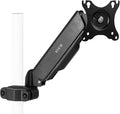 VIVO Universal Full Motion Pneumatic Pole Mount Arm for 17 to 32 inch Monitor Screen, 75mm and 100mm VESA Plate, Black, MOUNT-POLE05A
