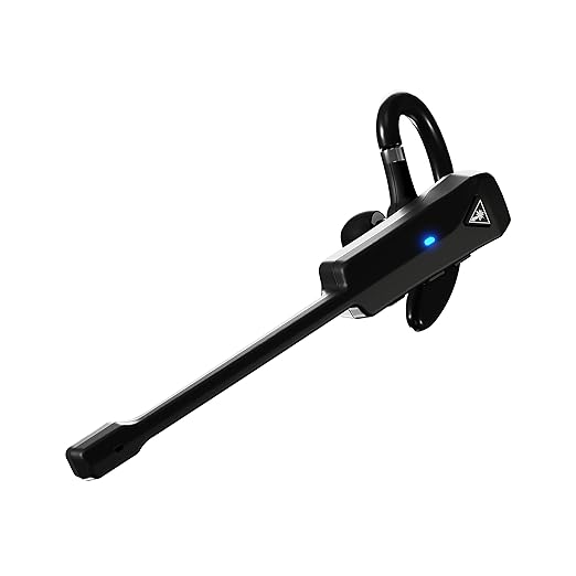 Turtle Beach Recon Air Wireless Gaming Chat Communicator for PS5, PS4, iOS, Android, Windows 10 & 11 PCs, & Bluetooth Mobile Devices with Noise - Cancelling Mic – Black