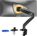 ErGear 13 to 49 inches Single Monitor Mount for Ultrawide Screens,Holds 26.5lbs,Heavy Duty Single Monitor Arm,Single Monitor Stand with Swivel,Tilt,Rotation for Home and Office,VESA 75/100mm