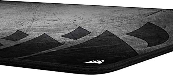 Corsair MM350 PRO Extended XL Premium Spill-Proof Cloth Gaming Mouse Pad – 36.6” Width x 15.7” Height Surface – Black/Gray