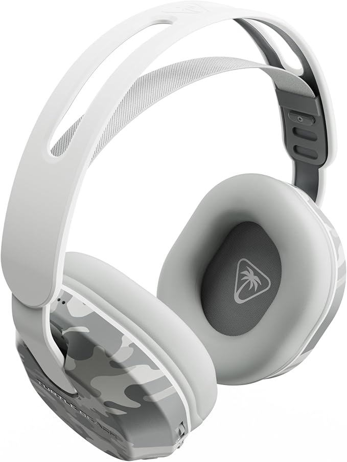 Turtle Beach Stealth 500 Wireless Gaming Headset Licensed for Xbox Series X|S, Compatible with Xbox One, Bluetooth, PC, Mobile, 40 Hr Battery, Memory Foam Cushions, Flip-to-Mute Mic – Arctic Camo