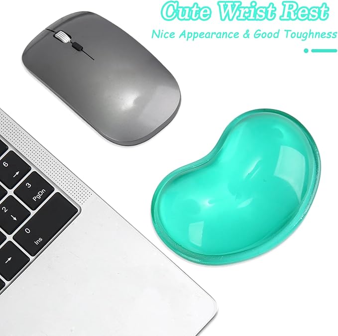 Gel Keyboard & Mouse Wrist Rest Set - Keyboard Wrist Rest Pad & Mouse Support for Office Gaming Pad Computer Laptop Ergonomic Comfortable- Pad Set (Mouse Support Only)