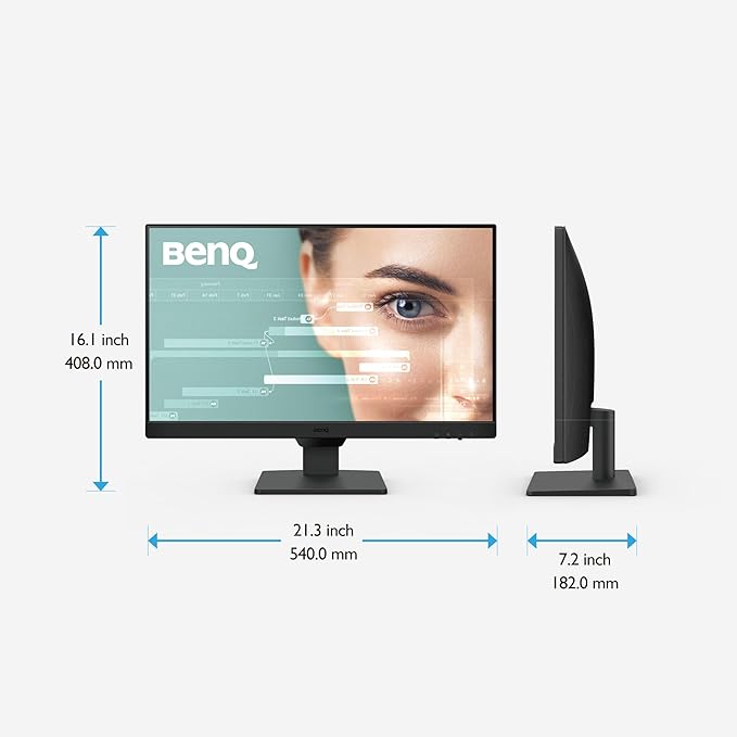 BenQ GW2790 Computer Monitor 27" FHD 1920x1080p | IPS | 100 hz | Eye-Care Tech | Low Blue Light | Anti-Glare | Adaptive Brightness | Tilt Screen | Built-in Speakers | DisplayPort | HDMI x2