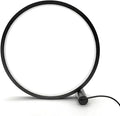 LED Desk Lamp for Bedroom,Touch Bedside Light with 3 Color Temperatures,Stepless Dimmable Round Table Lamp,6W Modern Nightstand Light for Reading,Living Room,Office,Black