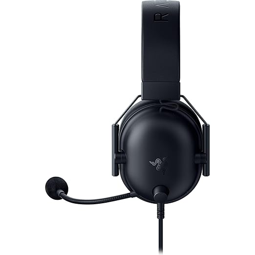 Razer BlackShark V2 X PlayStation Gaming Headset: 50mm Drivers - Cardioid Mic - Lightweight - Comfortable, Noise Isolating Earcups - for PS5, Xbox Series X, PC, Switch via 3.5 mm Audio Jack - Black