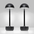 2 Pack Rechargeable Table Lamp Cordless - LED Table Lights Outdoor - 5000mAh Battery Operated Dimmable Touch Portable Lamps for Patio Restaurant Dining Room