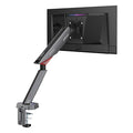 MSI MPG MT161R - Premium RGB Single Monitor Stand Arm, Supports 17-45" Screens and 35.2 lbs, VESA Compatible, Adjustable Spring Assisted Mount, Clamp & Grommet, Quick Release Plate - Black