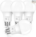 Brightever A19 LED Light Bulbs, 100 Watt Equivalent Light Bulbs Dimmable, Warm White 3000K, 1100 Lumens, Energy Efficient 12W, 4-Pack