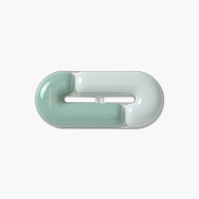 Kensington Mouse Wrist Rest Gel Support Cushion for Mice & Trackballs, Duo Gel Ergonomic Mouse Wrist Support, Comfortable Non-Skid, Loop Green, 7.4" x 3.27" x 0.7" K62829WW