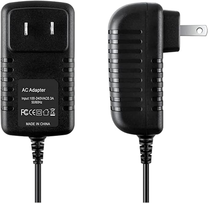 24V AC-DC Adapter Replacement for Micomlan FDDL03 Led Desk Lamp Home Office Architect Clamp 24W Rotatable Light Stepless Dimming Table MYX-2401000US 24VDC Power Supply Cable Battery Charger