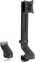 VIVO Adjustable Single Monitor Mount for Sit-Stand Workstation, Desk Converter, Monitor Arm Fits 1 Screen up to 32 inches, STAND-V001U
