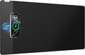 2-in-1 Mouse Pad with Magnetic Wireless Charging, Gaming Mouse Pad, 31.5"x15.8" Large Desk Mat for Laptop/Keyboard, Waterproof Smooth Surface, Non-Slip Base, No Adapter