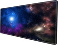 Gaming Mouse Pad 48x24 XXXL Desk Mat Extra Large Extended Mousepad Giant Desk Pad 3XL Galaxy Huge Protector Mat Oversized Computer Mat for Wireless Mouse Work
