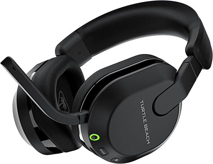 Turtle Beach Stealth 600 Wireless Multiplatform Amplified Gaming Headset for PS5, PS4, PC, & Mobile – Bluetooth, 80-Hr Battery, Noise-Cancelling Flip-to-Mute Mic, 50mm Speakers – Black