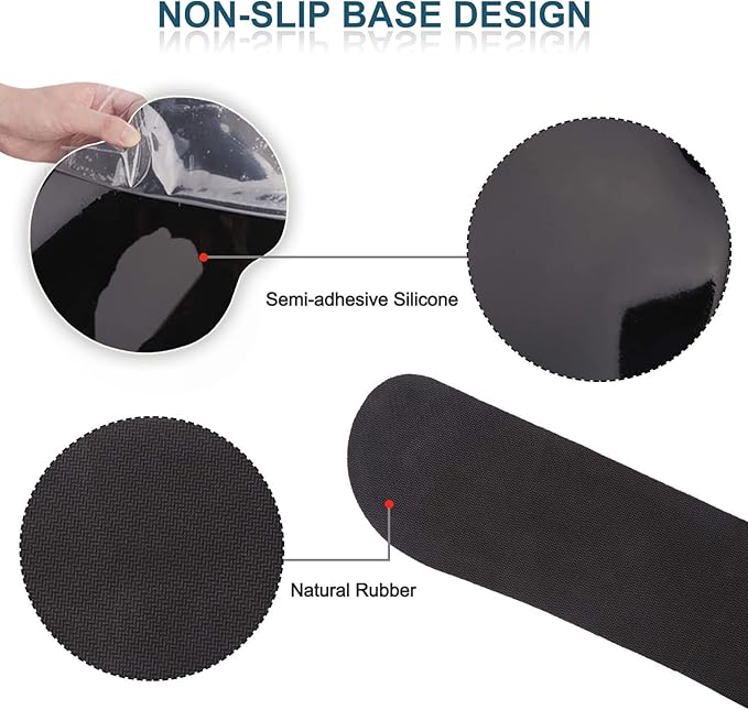 ArtSo Mouse Pad Keyboard Wrist Rest Support Ergonomic, Upgraded Cushion Mousepad Gel Memory Foam Non-Slip Rubber Base Wrist Support & Easy Typing for Home, Office, Colorful Mountain