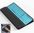 Wrist Rest for Computer Keyboard, Keyboard Wrist Rest, Ergonomic Keyboards Holder for Easy Typing Working, Wrist Pad for Keyboards with Comfortable Wrist Rest for Keyboard Black