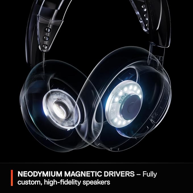 SteelSeries Arctis Nova 3X Wireless Multi-Platform Gaming Headset — Mobile App Control — 40 HR Battery — Neodymium Magnetic Drivers — 2.4GHz/Bluetooth — Xbox, PS5, PC, Switch, Mobile — Black