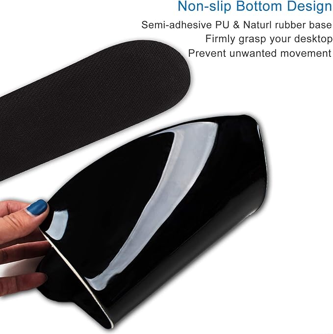 ITNRSIIET Mouse Pad Wrist Support Keyboard Wrist Rest Pad Ergonomic Mousepad Non-Slip Memory Foam Keyboard Pad Easy Typing Pain Relief Perfect for PC Laptop Gaming Office, Starry Sky