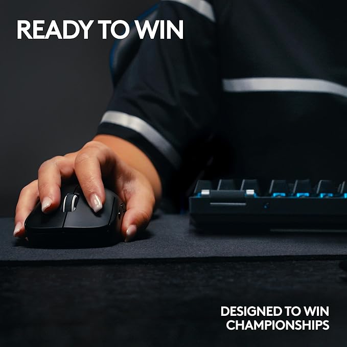 Logitech G PRO X TKL Lightspeed Wireless Gaming Keyboard, Ultra-Portable Tenkeyless Design, LIGHTSYNC RGB, PBT keycaps, Tactile Switches (GX Brown) - White